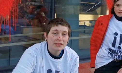 JMS protester fined by University
