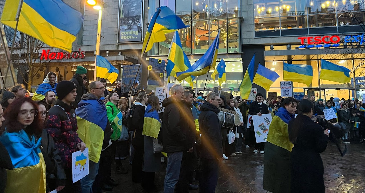 How the Ukrainian student community in Glasgow is fighting against Russia