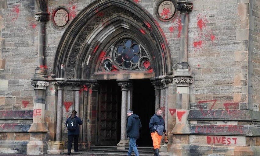 Gilbert Scott Building clean-up cost over £11,000